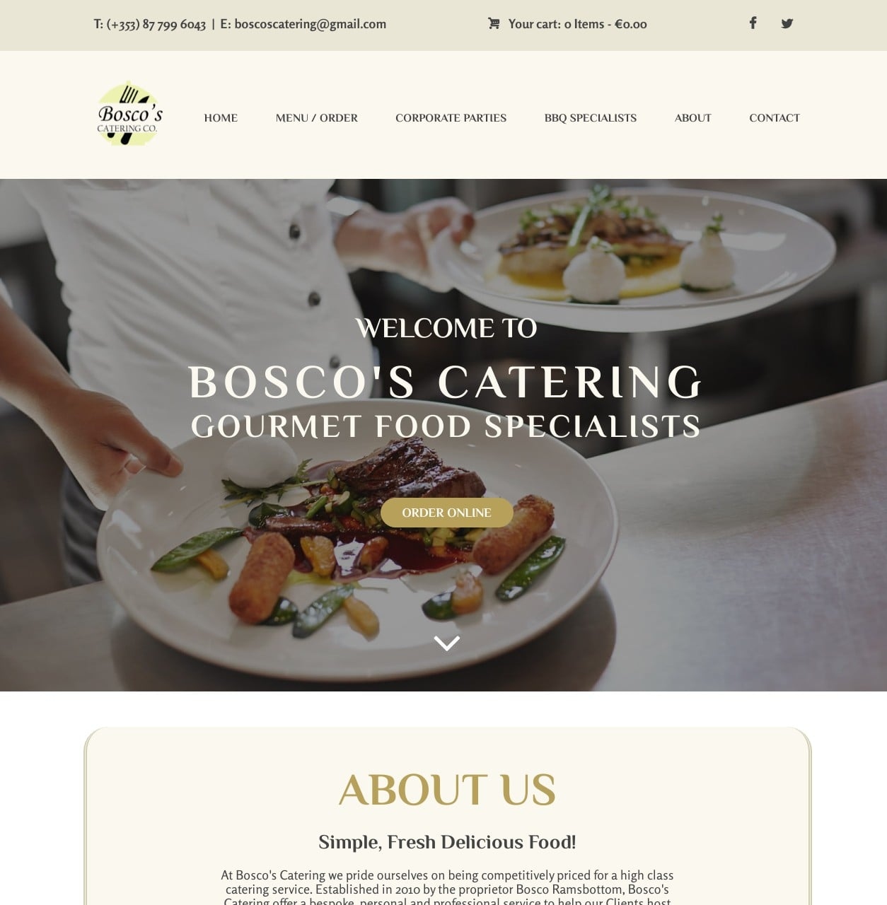 Bosco's Catering - Portlaoise